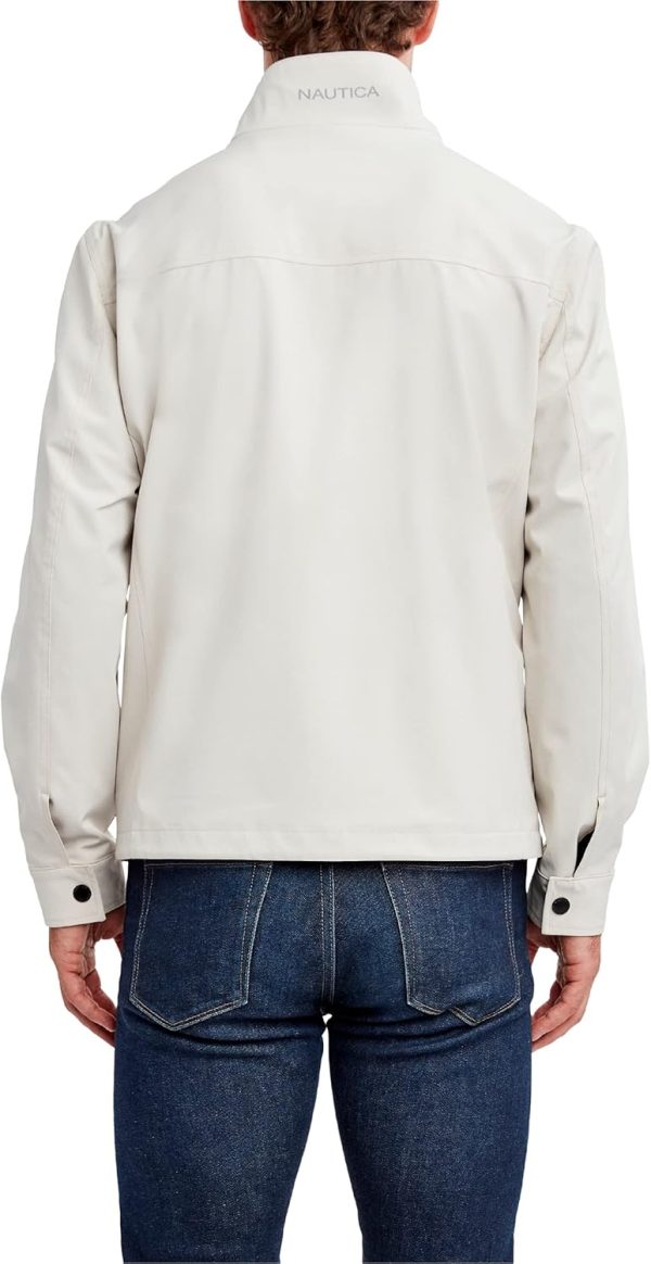 Men's Casual Lightweight Full Zip Windbreaker-Weather Resistant Golf Jacket (S-XXL) - Image 3
